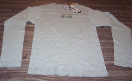 Women&#39;s Teen Jrs Minnesota Wild Nhl Hockey Long Sleeve T-shirt Large New w/ Tag - £15.57 GBP