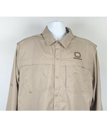 Chevrolet Embroidered Long Sleeve Vented Sport Fishing Shirt Mens Large ... - £33.29 GBP