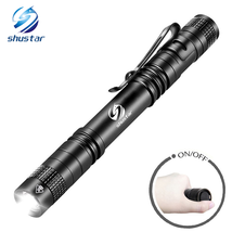 Pen Light Mini Portable LED Flashlight 1000 Lumens 1 Switch Mode Led Flashlight  - £5.74 GBP+