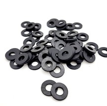 1/4&quot; ID Rubber Flat Washers 1/2&quot; OD  1/16&quot; Thick Gasket Spacer 1/4 x 1/2 x 1/16 - £9.22 GBP+