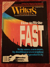 WRITERs DIGEST November 1986 Orson Scott Card Lisa Collier Cool Roy Blount Jr - £11.51 GBP