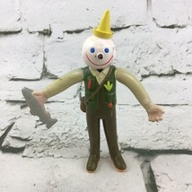 Vintage Jack In The Box Bendy Figure Fisherman Promo Advertising Kids Meal Toy - $9.89