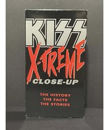 KISS X-TREME CLOSE-UP - THE HISTORY THE FACTS THE STORIES  (VHS) - $277.64 MXN