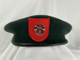 US Army 7th Special Forces Group Green Beret Special Forces Sf Insignia Hat - £71.28 GBP