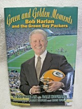 Green &amp; Golden Moments With Bob Harlem &amp; Green Bay PACKERS-Brett Farve-Ron Wolf- - £15.90 GBP
