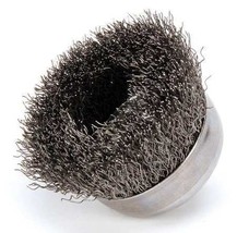 Weiler 93243 Crimped Wire Cup Brush, 3&quot; Dia., 0.014&quot; - $38.99