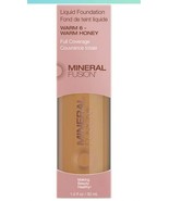 NEW Mineral Fusion Liquid Foundation Warm 6 -Warm Honey  1 Oz NEW IN BOX  - $15.57 CAD