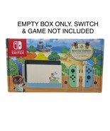 Nintendo Switch Animal Crossing New Horizon System Console EMPTY RETAIL ... - £26.59 GBP