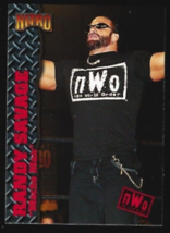 1999 Legend NWO Macho Man Randy Savage WCW Men&#39;s Division Topps card#41 R-I-P .. - £1.49 GBP