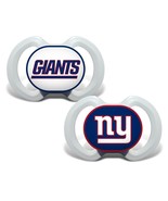 * SALE * NEW YORK GIANTS  ORTHODONTIC BABY PACIFIERS 2-PACK BPA FREE! - £7.65 GBP