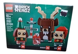 LEGO BrickHeadz #85 86 87: Reindeer Elf and Elfie (40353)  SEALED - $19.75