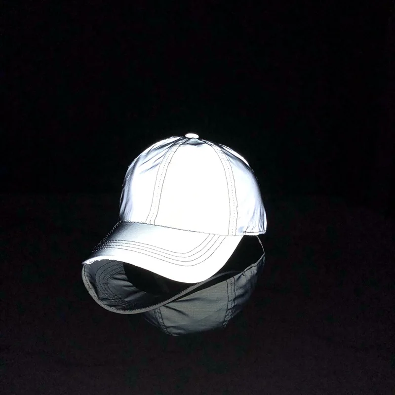 2022 New Outdoor  Club Party Silver Grey Reflective  Fishing Caps Adult Reflecti - £132.59 GBP