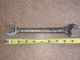 VINTAGE S-K LECTROLITE 0-2428 3/4&quot; x 7/8&quot; OPEN END WRENCH QUALITY USA TOOL - £5.89 GBP