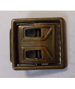 MILITARY BELT BUCKLE BRASS VINTAGE :VA24-16 - $10.86 CAD