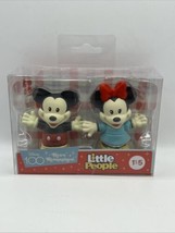 Little People Disney 100 Retro Reimagined Mickey and Minnie Toys - £12.09 GBP