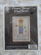 Sealed NMI (Needlemagic Inc.) A SON Counted Cross Stitch Kit #2204 - $7.92