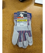 Premium Suede Leather Palm Gloves for Kids Safety Cuff - $10.00