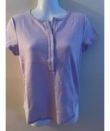 Women&#39;s Old Navy Fitted, Dhort Sleeve Henley Shirts Size  S M L XL NWT - £12.67 GBP