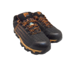 Timberland Pro Men&#39;s Powertrain Sport AT Work Shoes A1RV3 Black/Orange 9W - $42.74