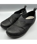 Clarks Cloudsteppers Women’s Comfort Shoes Sz 9 Slip On Black Loafers Ca... - $357.31 MXN