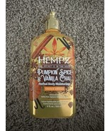 Hempz Pumpkin Spice &amp; Vanilla Chai Moisturizer 17 oz Limited Edition - $29.51 CAD