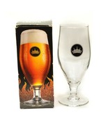 Budweiser Crown Caramel Malt Beer Glass With Crown Footed 330 ml. - £8.85 GBP