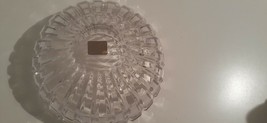 Mikasa lead crystal 7 1/2 inch bowl very good very pretty - $9.90