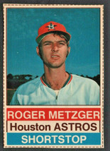 Houston Astros Roger Metzger 1976 Hostess Baseball Card # 67  ! - $2.99