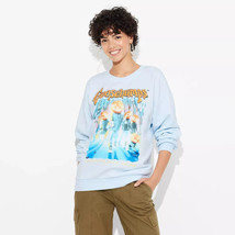 NEW Goosebumps Attack of Jack-O-Lanterns Graphic Sweatshirt Blue Women&#39;s Small - $24.70