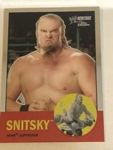 Snitski WWE Heritage Chrome Divas Topps Trading Card 2007 #52 - £1.54 GBP
