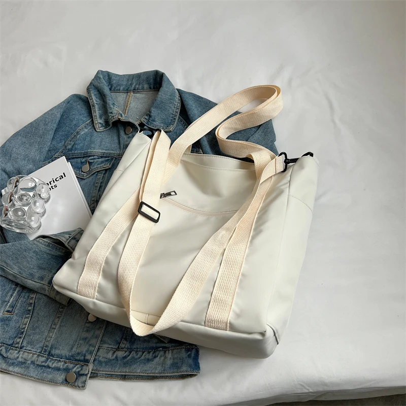 Ic canvas tote shoulder bag women s handbags school canvas bags for women teenage girls thumb200