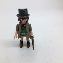 Playmobil Western Outlaw Hideout 5250 Bandit With Tall Hat Replacement Part - £6.98 GBP