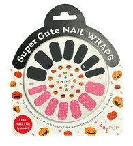 heypop Super Cute NAIL Wraps &amp; Stickers - Easy to Apply w/Gems &amp; Stickers to Mix - £9.48 GBP