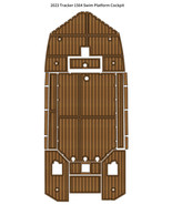 2023 Tracker 1564 Swim Platform Cockpit Pad Boat EVA Foam Teak Deck Floo... - $1,233.63 CAD