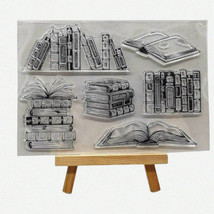 1pc Book Collection Clear Stamps Set for DIY Scrapbooking &amp; Card Making ... - £15.26 GBP