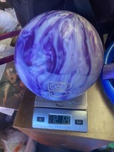 Brunswick T Zone Purple Haze Drilled Bowling Ball, USBC Approved - 12.6 Lbs - £28.61 GBP