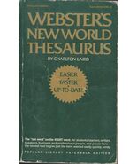Webster&#39;s New World thesaurus - $18.16 MXN