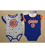 NBA NY Knicks 2pc Kids Baby Girl Creeper Set Bodysuit NB, 3M, 6M, 9M 12M... - $28.00