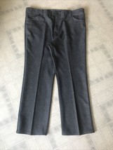 Vintage Wrangler Jeans 42x30 Made in USA Regular Men's jean Style Polyester Pant - $37.11