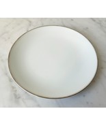 Vintage Noritake Colony China Japan Bread Plate White Platinum Trim 6-3/8&quot; - €5,75 EUR