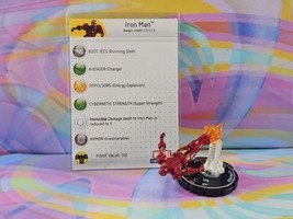Marvel Heroclix Iron Man #200 Game Figurine w/Card - $1.99