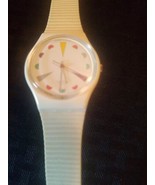 1987Classic White Swiss Made Swatch Watch for Men and Women, Swatch Watc... - $169.79 CAD