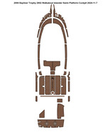 2008 Bayliner Trophy 2902 Walkabout Islander Swim Platform Cockpit Boat ... - $2,194.20 CAD