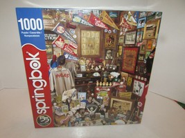 Springbok 1000 Pc Jigsaw Puzzle Collectors Closet Baseball Memorabilia Sealed - £15.54 GBP