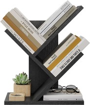 Tajsoon Tree Bookshelf: 3-Tier Book Storage Organizer Shelves, Desktop - $783.33 MXN