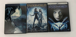 3 x Underworld Series DVD&#39;s Kate Beckinsale * Rise of the Lycans * EVOLUTION - £14.99 GBP