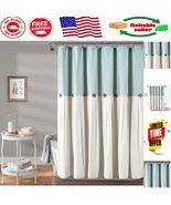 Stylish Grommet Top Linen Shower Curtain, 72&quot; L - Perfect for Modern Bat... - $664.49 MXN