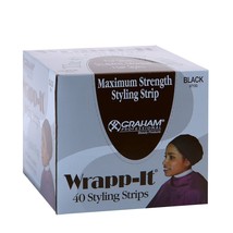 Graham Beauty Wrapp-It Styling Strips, Black - $6.99