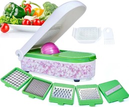 Vegetable Chopper-Multifunctional Onion Chopper Dicer Sala Potato Cutter - £23.10 GBP