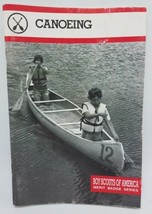 Vintage 1998 Booklet Canoeing Merit Badge Series Boy Scouts of America - $8.86